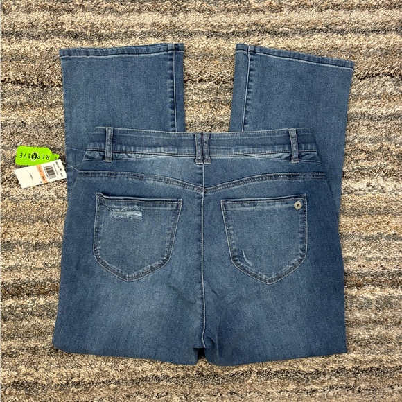 Democracy High Rise Barely Bootcut Jeans Sz 14W NWT | Democracy Bootcut Jeans * - Picture 11 of 12